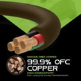 thumbnail image 5 of GearIT 16/4 Speaker Wire (250 Feet) 16AWG Gauge, Brown 4-Conductors / Outdoor Direct Burial in Ground / in Wall / CL3 CL2 Rated - OFC Oxygen-Free Copper, Brown 250ft, 5 of 7