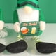 thumbnail image 4 of Juguetes, Peluches, Muñecos de peluche, Animales de peluche. Muñeca de Patricio con patas largas a rayas, Muñeca sin rostro del Festival Irlandés, Adorno decorativo para escaparate, Muñeca de patas la, 4 of 6