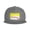 Gray, variant on Flat Bill Snapback Hats for Men Women Softball Baseball Hip Hop Style Plain Baseball Cap Black