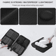 thumbnail image 4 of 8pcs Bolsas Organizadoras De Maletas Para Viaje Impermeable Xtellar negro, 4 of 4