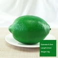 thumbnail image 2 of 10pcs Bubble Simulation Fake Lemon Fruits Artificial Vegetables Fruit Model House Kitchen Party Home Decoration Decorative Fruit, 2 of 4