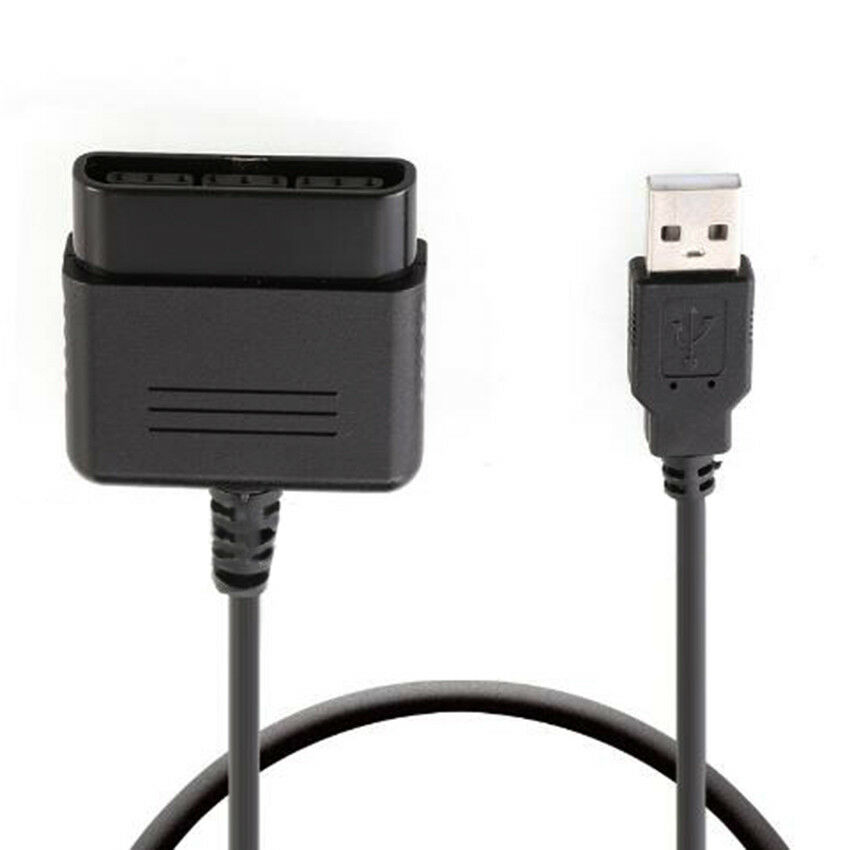 PS2 20 USB 20 CABLE For PS2 Controller to PS3 PC USB Adapter Converter