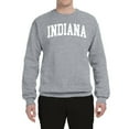 thumbnail image 2 of Wild Bobby State of Indiana College Style Unisex Crewneck Sweatshirt, 2 of 6