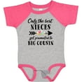 thumbnail image 3 of Inktastic Only the Best Nieces Get Promoted to Big Cousin Boys or Girls Baby Bodysuit, 3 of 5