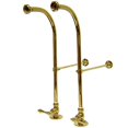 thumbnail image 1 of Kingston Brass Vintage Rigid Freestanding Supply Lines with Shut-Off Valves, 1 of 6