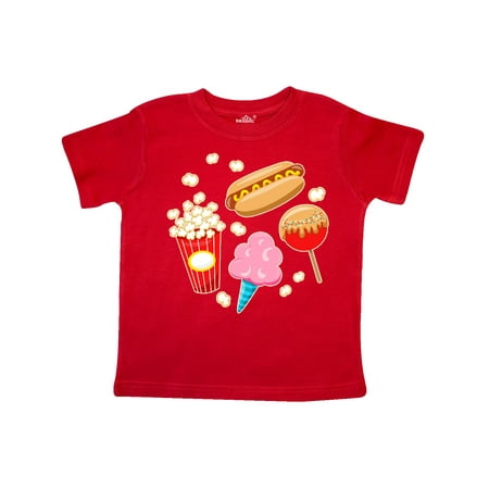 

Inktastic Summer Treats- hot dog popcorn Gift Toddler Boy or Toddler Girl T-Shirt