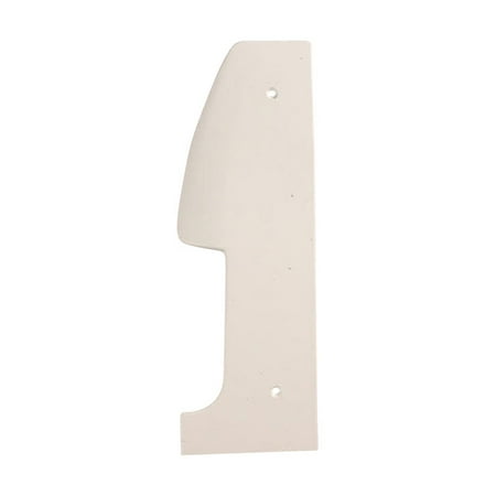 74003369 Admiral Range End Cap Control Panel (rt Wht)