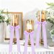 thumbnail image 5 of Paquete de 12 lazos de satén decorativos | Lazos estilo ballet para envolver regalos, ideales para fiestas de cumpleaños, botellas de vino, perfumes y velas | Accesorios de poliéster para, 5 of 6