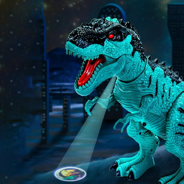 Tecnock Dinosaurio Teledirigido – Control 2.4GHz Con Luz, Sonido Y Baile, Juguete Para Niños De 3 A 7 Años