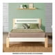 thumbnail image 4 of Cama Alterego Keisly matrimonial Blanco, 4 of 4