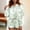 Light Green, variant on New Fashionable Women's Home Wear 2 Piece Tie Dye Printed Loose T Shirt Pullover Long Sleeved Shorts Set Womens Board Shorts plus Size Pool Cover up Cute Swim Shorts for Women plus Size Swim Wear