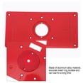 thumbnail image 4 of Shisuyan Plaque en Alliage d'Aluminium Fournitures de Menuiserie Rouge 1 Ensemble 9.3X4.7X0.4In, 4 of 8