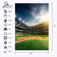thumbnail image 3 of ABPHOTO Polyester 5x7ft Football Field Backdrop Crowded Crowd Football Field Sports Series Photography Background and Studio Photography Backdrop Props, 3 of 5