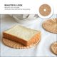 thumbnail image 5 of Posavasos de bambú tejido de 8 piezas con aislamiento térmico para mesa, almohadillas de ratán para tazas, tapetes hechos a mano, 5 of 6
