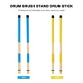 thumbnail image 3 of 1Pair Bamboo Sticks Durable Rack Drums Wooden Drum Brushes Percussion Sticks Random Color, 3 of 9