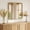 Gold, variant on Gianna Anti-Fog Bathroom Wall Mirror – 16" x 20" Shatterproof Vanity Mirror with Rectangular Metal Frame, Gold