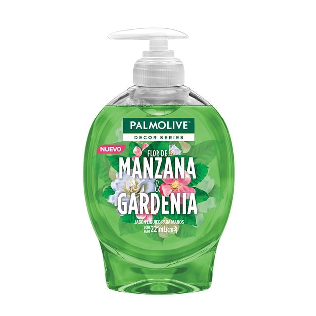Jabón Líquido para Manos Palmolive Decor Series Flor de Manzana y Gardenia 221 ml
