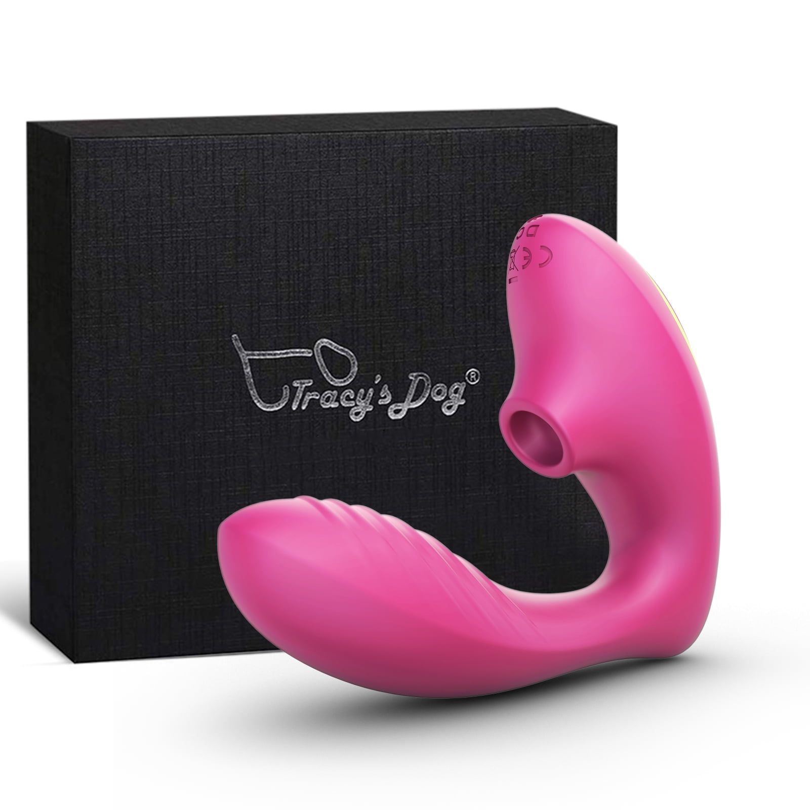 Tracys Dog OG Clitoral Sucking Vibrator for G Spot Clit Stimulator with 10 Suction and Vibration Patterns, Adult Sex Toys for Women, Rose photo