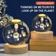 thumbnail image 1 of Glowing Planetary Astronaut Crystal Night Lights USB Power Warm/RGB Bedside Light Kid Gift Night Lamp, 1 of 5