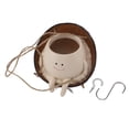 thumbnail image 2 of Macetero Con Cara Oscilante, Macetero Colgante Con Cabeza De Flor De Resina, Macetero Tipo Hamaca, Macetero Con Cara Sonriente Con Diseño único Y Expresión, 2 of 7