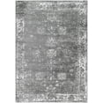 thumbnail image 2 of Hauteloom Michi Living Room, Bedroom Area Rug - Traditional - Charcoal, MediumGray, InkBlue - 18" Sample, 2 of 7