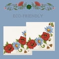 thumbnail image 4 of Keep Unique Folk Decoupage Napkins, Floral Luncheon Napkin, Assorted Color, Pack/20, 4 of 6