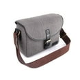 thumbnail image 2 of Camera Bag, SLR / DSLR Camera Bag Portable, Premium Flax Material, Waterproof, Outside  Slots, Delicate Buckle, Slim But Tough Shoulder Strap, 2 of 6