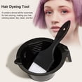 thumbnail image 4 of Hair Dyeing Tools Reusable Coloring Brush Bowl Set for Salon, 4 of 7