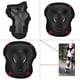 thumbnail image 4 of Conjunto de equipo de protección deportiva para niños y adultos, reflectante ajustable, patinaje sobre ruedas, rodilleras, coderas, protectores de soporte de seguridad, 6 uds., 4 of 5