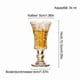 thumbnail image 4 of Round Shot Glasses, Lead Free Glass, Clear Shot Glass with Heavy Base, 4 of 5