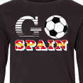 thumbnail image 4 of Inktastic Go, Spain- Soccer, Football Long Sleeve Youth T-Shirt, 4 of 5
