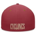 thumbnail image 4 of Men's Fanatics Cardinal/Brown Iowa State Cyclones NoBo Fitted Hat, 4 of 4