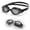 Black (Smoke Black Lens), variant on AEGEND Adult Swimming Goggles Anti-Fog No Leak, UV Protection Swim Goggles for Men Women with Adjustable Strap