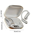 thumbnail image 3 of Pisexur Electrónica para Hombres Auriculares Bluetooth Colgantes con Baja Latencia, Alta Estética y Batería de Larga Duración Auriculares Inalámbricos Bluetooth Electrónica para Niños, Organizador de, 3 of 6