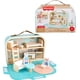 thumbnail image 1 of Fisher-Price Casa de Muñecas de Madera para Juego de Imaginación, Set Portátil de 15 Piezas para Niños en Edad Preescolar de 3+ Años, 1 of 6
