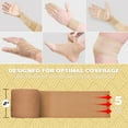 thumbnail image 5 of 24 Pack Self Adhesive Bandage Wrap Breathable Cohesive Bandages 2'' X 5 Yards Athletic Elastic Cohesive Tape for Finger, Wrist, Ankle, Vet Wrap, 5 of 7