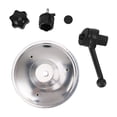 thumbnail image 2 of Car Crash Cymbal, Fun and Practical Sturdy Lightweight Adjustable Arm Silver Color Air Vent Car Cymbal  for Vehicle Dashboard, 2 of 7
