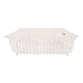 thumbnail image 1 of Escurridor de Platos Mainstays de Metal Grande Blanco, 1 of 4