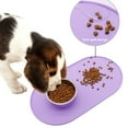 thumbnail image 5 of Eoozwa Rubber Cat & Dog Food Mat for Floors Waterproof, Anti-Slip Dog Bowl Mats for Food and Water, Pet Feeding Mats to Prevent Spills, Pet Placemat for Messy Drinkers to Protect Floors, 5 of 6
