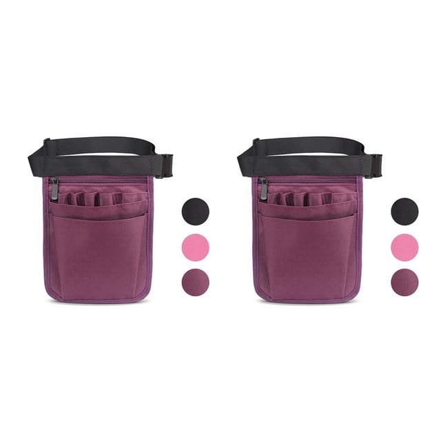 Speravity Riñonera de nailon portátil, bolsillos de almacenamiento de herramientas, cinturón deportivo, organizador plegable Type1 NO1 Speravity CBP159087