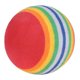 thumbnail image 3 of Eigraketly Stripe Espuma Esponja Pelotas de golf Swing Práctica Entrenador Ayuda Herramienta de entrenamiento de golf, Rojo Type3 NO3, 3 of 6