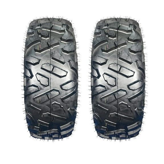 Towallmark 2 Pack 25x8x12 ATV UTV Tires, 6PR Tubeless All Terrain Tires, Heavy Duty Off Road Tires For Mud Sand Trail Riding