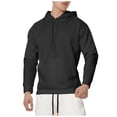 thumbnail image 1 of TIMIFIS Chandails en Molleton à Capuche pour Hommes Automne Patchwork Sport Chandail Décontracté Mode Manches Longues, 1 of 4
