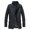 Black, variant on Men Jacket Spring Autumn Leisure Windproof Business Stand Collar Thin Lightweight Long Sleeve Casual Outerwear Coats for Men Khaki XL