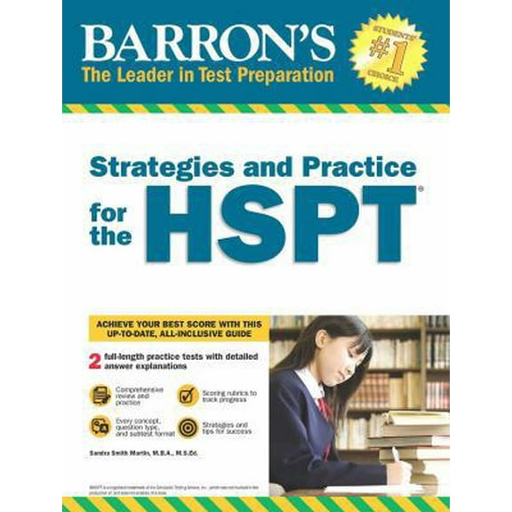 Pre-Owned Strategies and Practice for the HSPT (Paperback) 143801094X 9781438010946