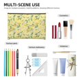 thumbnail image 4 of Susaid Lemon (2) Print Makeup Mini Bags for Women Multi Color Cosmetics Bag Travel Toiletry Bag Pencil Pouch Blank Makeup Bags with Zipper, 4 of 7
