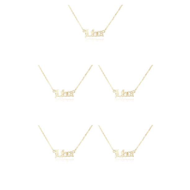 Guardurnaity Doce signos del zodiaco encanto constelaciones amistad collar creativo cómodo con tarjeta de visualización colgante Libra oro libra oro 5Conjunto