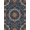 Blue Beige Orange, Pattern 2, variant on ODIKA 8'x10' Washable Area Rug Beige Vintage Distressed Ornate Scroll Border Orange Navy Boho Refined for Dining Room, Large Office, Lounge, Non-Slip Chair-Friendly Mat