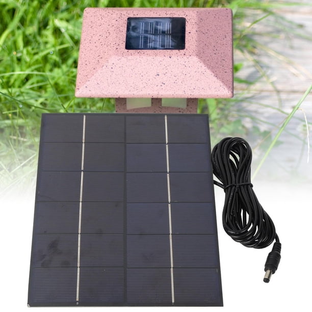 Cargador Solar Portátil Ligero Portátil, panel de solar Celular Long Long 6V, Árbol de Estre de Estree Solar para la Luz del Jardín Solar