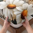 thumbnail image 3 of Queen Size Fitted Sheet Set - Spring Floral 3 Piece Bedding Sets 16" Deep Pocket Fitted Sheet with 2 Pillowcases, Daisy Summer Botanical Vintage Flowers Brushed Microfiber Hotel Luxury Bed Sheets, 3 of 9